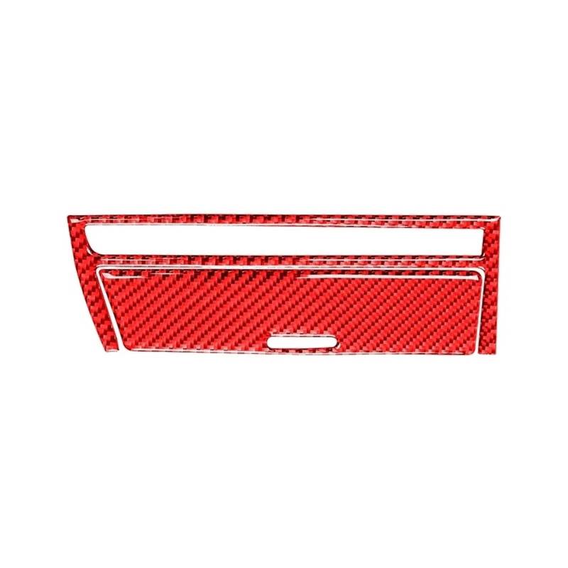 Dekoration Für 3 Serie E46 1999-2004 Zubehör Carbon Fiber Innen Auto Übertragung Shift Zigarette Licht Panel Trim Abdeckung Aufkleber Interieurleisten(Red(LHD)) von Bpjikxf