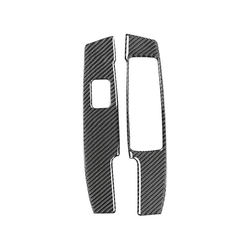 Dekoration Für Benz W204 C-Klasse 2007-2013 Auto Tür Armlehne Panel Dekor Trim Aufkleber Auto Innen Zubehör Carbon Faser Interieurleisten(Right-Hand Drive) von Bpjikxf