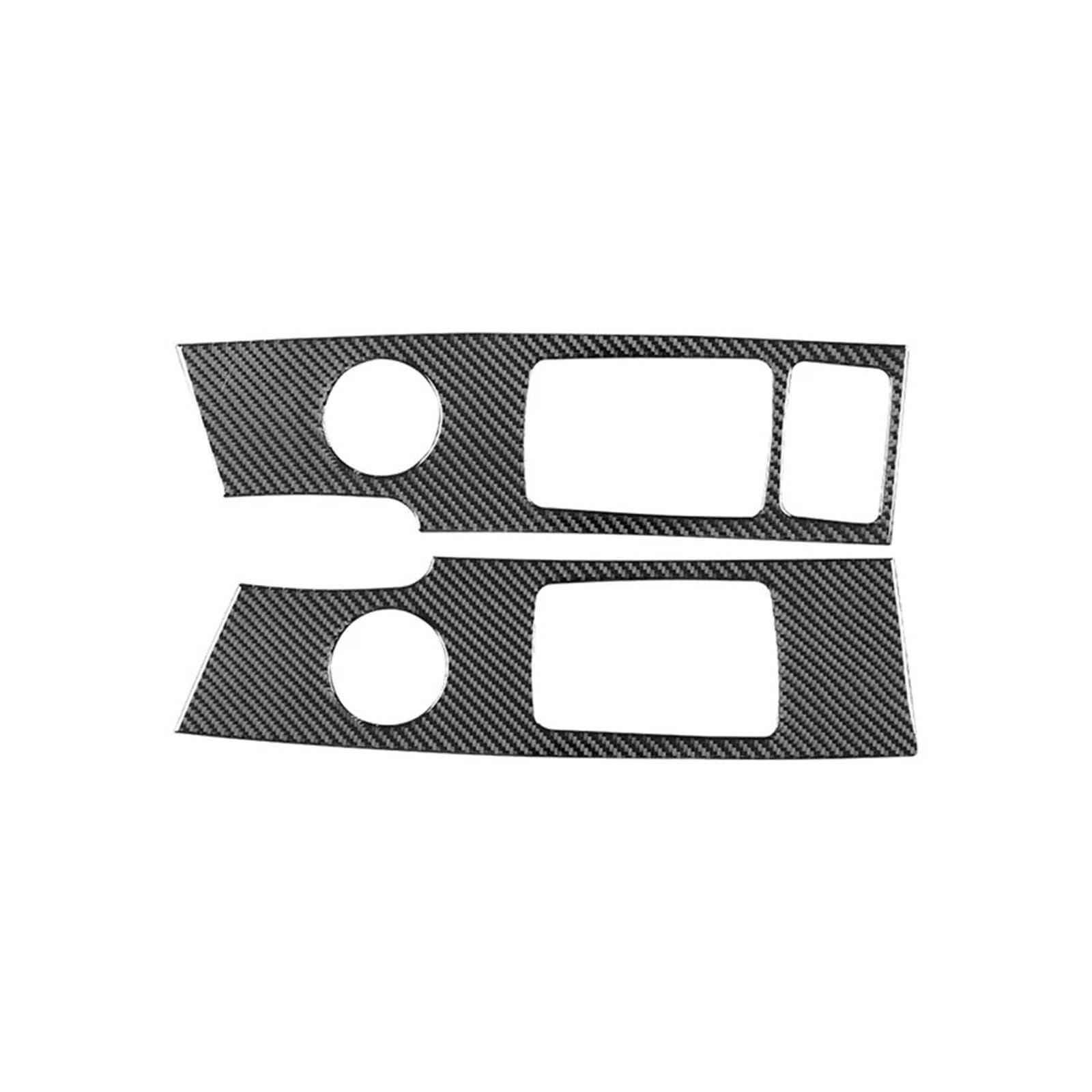 Dekoration Für CRV 2007 2008-2011 Zubehör Carbon Fiber Innen Auto Dashboard Panel Beide Seiten Luftauslässe Dekor Rahmen Abdeckung Trim Interieurleisten(Left-Hand Drive) von Bpjikxf