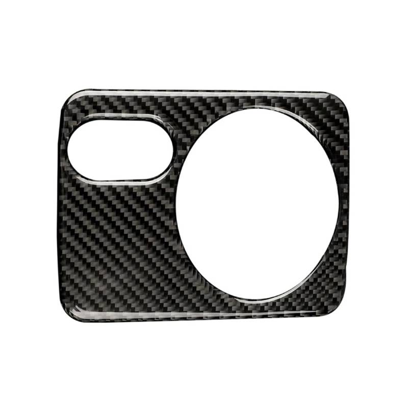 Dekoration Für VW Für Golf 6 Für GTI R MK6 2008-2012 Carbon Fiber Innen Auto Scheinwerfer Schalter Panel Rahmen Trim Aufkleber Auto Zubehör Interieurleisten(Right-Hand Drive B) von Bpjikxf