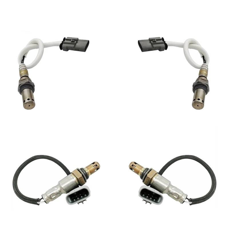 Lambdasonden 4 Stücke Up + Downstream Sauerstoff O2 Sensor Für Chevrolet Für Silverado 1500 4,3 L 5,3 L 6,2 L 2014 2015 2016 2017 2018 2019 234-4974 234-4940 Sauerstoffsensor von Bpjikxf