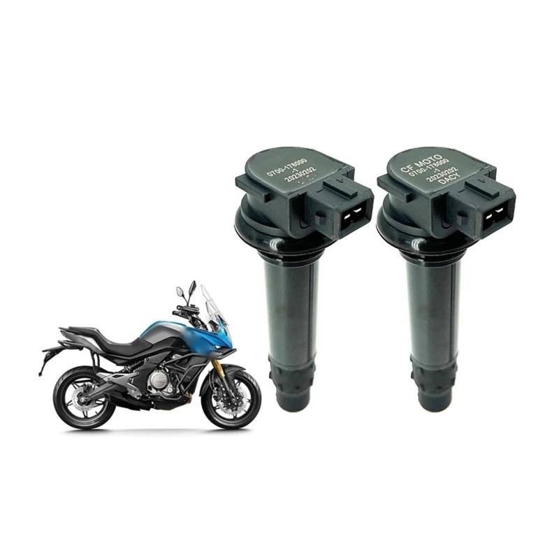 Zündungen Zündspule 2 STÜCKE CF650 Zündspule FÜR CFMOTO 0700-178000 CF400 650NK CF650 400GT CF500 650MT CF700 FÜR Morini X FÜR Cape 650(2St) von Bpjikxf