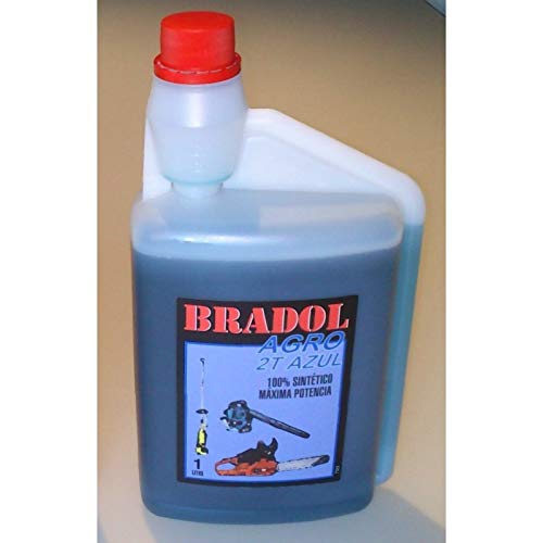 Bradol Agro 2T Blau 1L Motoröl 1 Liter 100% synthetisch von Bradol