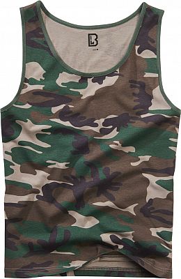 Brandit 4210, Tanktop - Woodland - XXL von Brandit