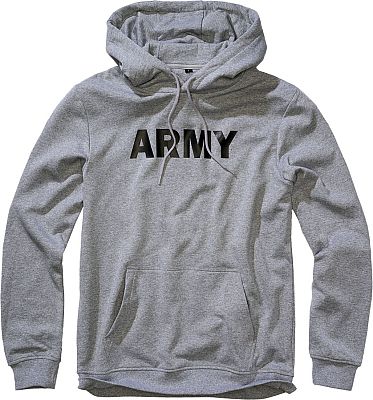 Brandit Army, Kapuzenpullover - Grau - XL von Brandit