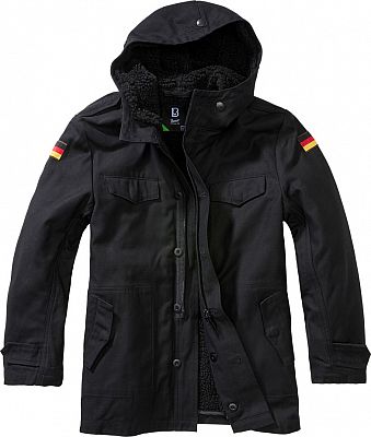 Brandit BW Parka, Textiljacke Kinder - Schwarz - 134/140 von Brandit