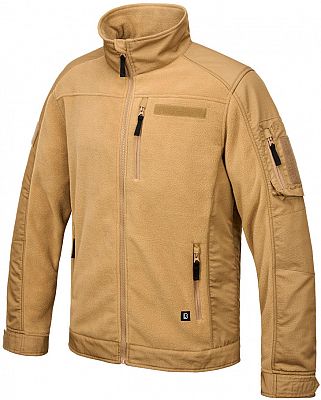 Brandit Fleece Ripstop, Textiljacke - Camel - XL von Brandit