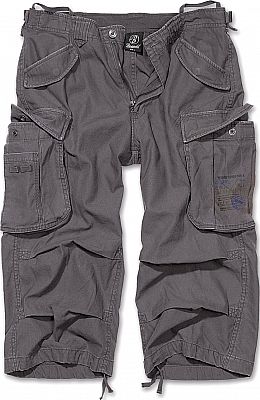 Brandit Industry Vintage 3/4, Cargoshorts - Grau - XXL von Brandit