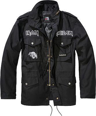 Brandit Iron Maiden Eddie M-65, Textiljacke - Schwarz - 3XL von Brandit