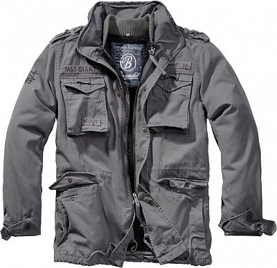 Brandit M-65 Giant, Textiljacke - Charcoal Grau - L von Brandit