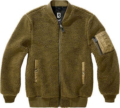 Brandit MA1 Sherpa, Textiljacke - Oliv - M von Brandit