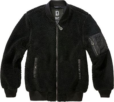 Brandit MA1 Sherpa, Textiljacke - Schwarz - 3XL von Brandit