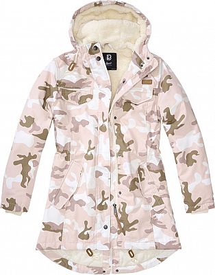 Brandit Marsh Lake Parka, Textiljacke Damen - Candy Camo - XS von Brandit