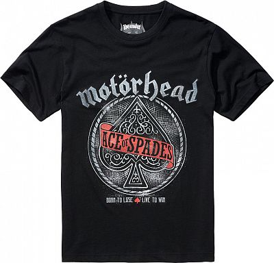 Brandit Motörhead Ace of Spades, T-Shirt - Schwarz - 3XL von Brandit