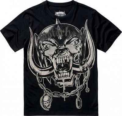 Brandit Motörhead Warpig, T-Shirt - Schwarz/Weiß - 3XL von Brandit