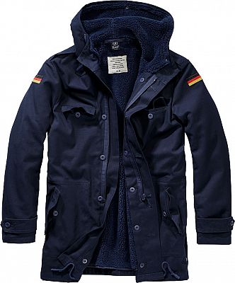 Brandit Parka Flag, Textiljacke - Dunkelblau - S von Brandit