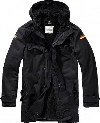 Brandit Parka Flag, Textiljacke - Schwarz - M von Brandit