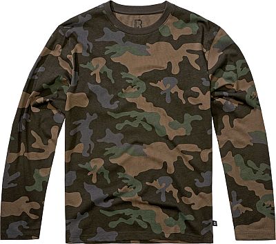 Brandit Premium, T-Shirt langarm - Darkcamo - M von Brandit