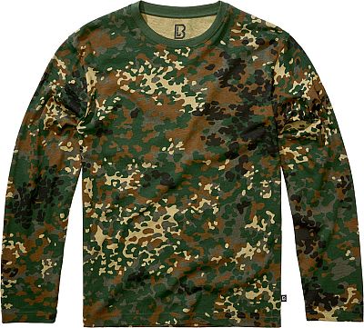 Brandit Premium, T-Shirt langarm - Flecktarn - 3XL von Brandit