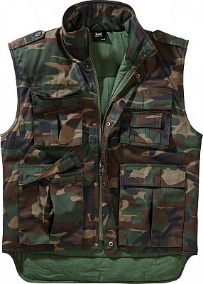 Brandit Ranger, Weste - Woodland - 5XL von Brandit