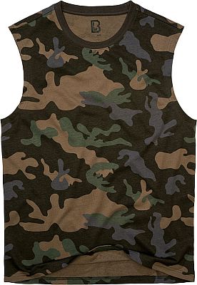 Brandit Sleeveless, T-Shirt - Darkcamo - 4XL von Brandit