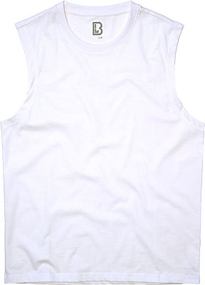 Brandit Sleeveless, T-Shirt - Weiß - 3XL von Brandit