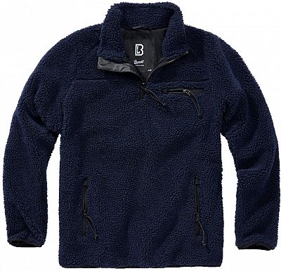 Brandit Teddyfleece, Pullover - Dunkelblau - M von Brandit