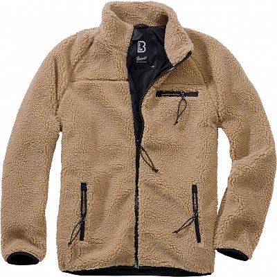 Brandit Teddyfleece, Textiljacke - Camel - M von Brandit