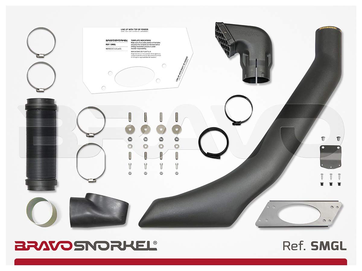 Bravo Snorkel aus ABS, für Mercedes G-Klasse, Links, 1996 von Bravo