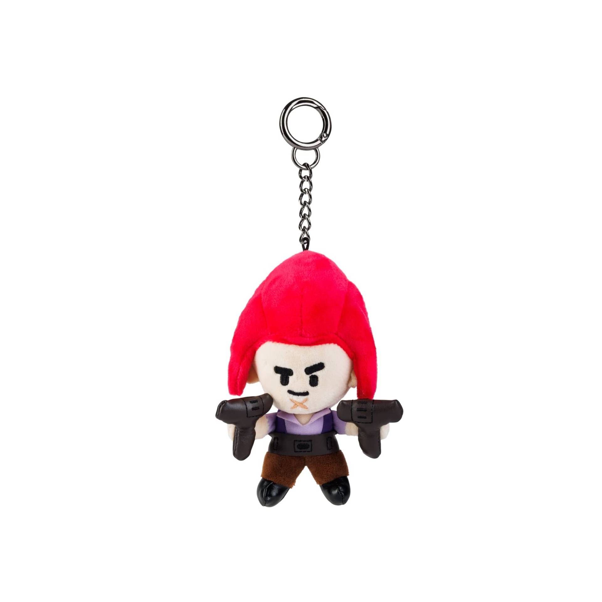 Brawl Stars COLT Action Plüschtier zum Anklippen, 13 cm hoch, Sammlerstück, Schlüsselanhänger, Plüschtier, offizielles Lizenzprodukt, Geschenk für Videospieler von Brawl Stars