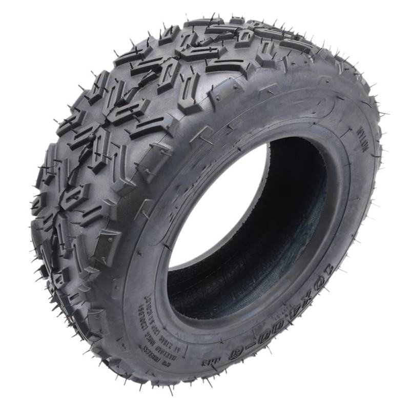 Breeshy 10 Vakuumreifen 10X4.00-6 10x4.00-6 Reifen Vakuumreifen für Schneepflug Go Karts ATV Quad Bike Off-Road von Breeshy