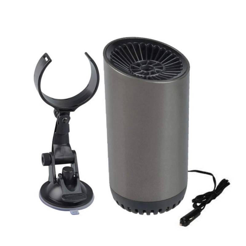 Breeshy 12V 150W Auto Heizung Heizung Luft Reiniger KüHler Trockner Demister Defroster 2 in 1 HeißEr Warm LüFter mit Halterung von Breeshy