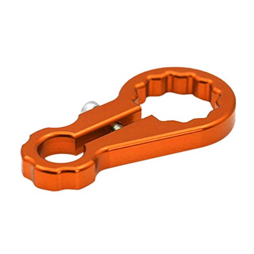 Breeshy 17-Mm-SchraubenschlüSselwerkzeug für StoßDäMpfer Hinten für TC125 FC FE 250 350 2014-2019 (Orange) von Breeshy