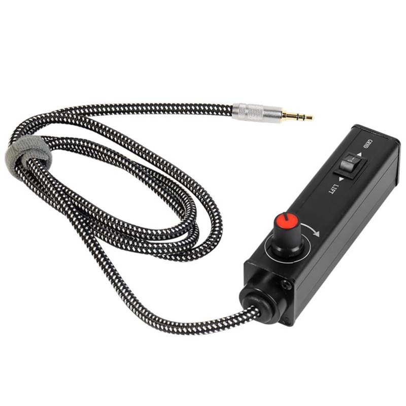 Breeshy 3,5-Mm-Stereo-XLR-Audio-Isolator mit Lautstärkeregler für Notebook und Mischpult, Isolationsstrom und Schallschutz von Breeshy