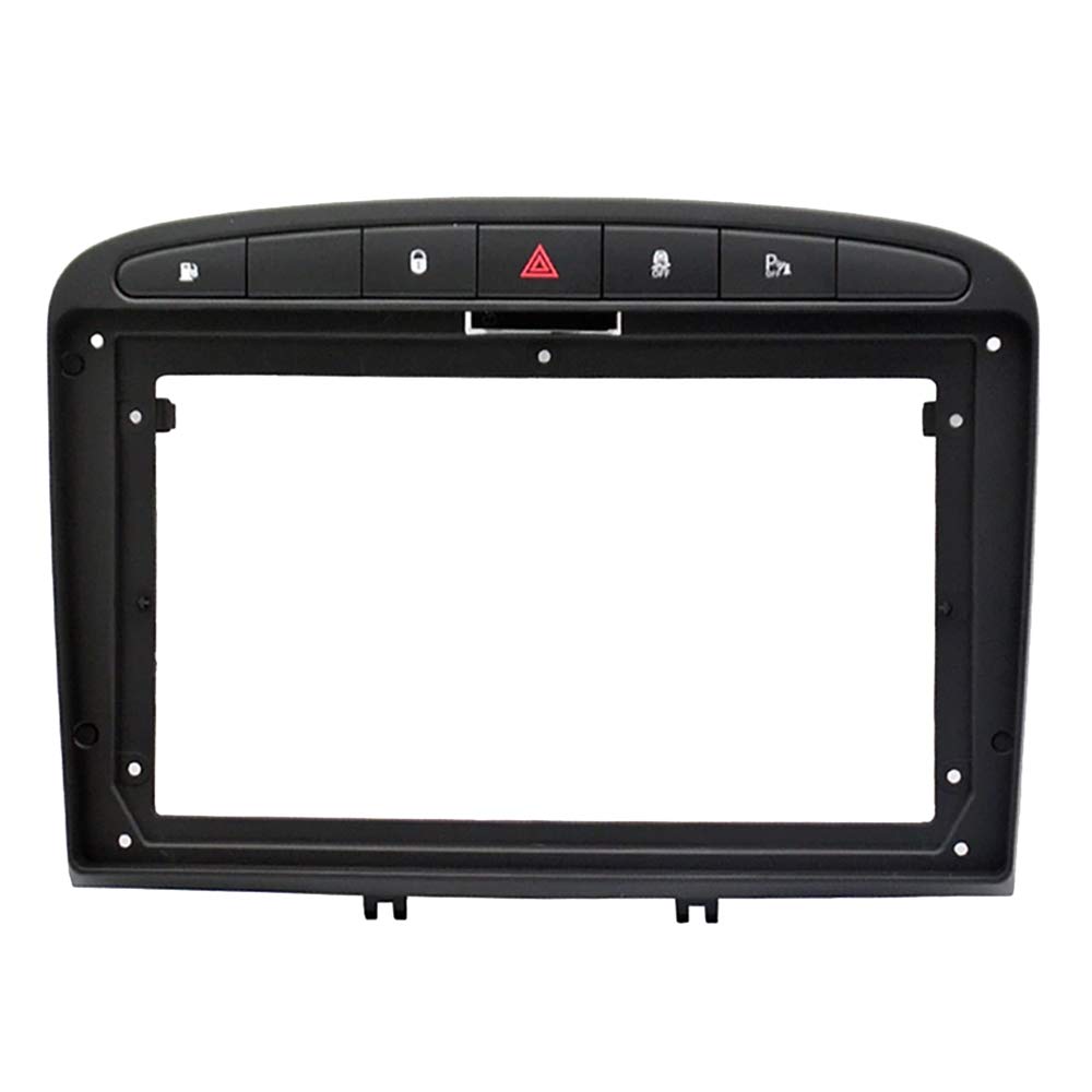 Breeshy 9 2Din Auto Blende für 408 08-16 Installation der Stereo Blende für die Armaturenbrett Auto DVD Rahmen Kit In-Dash von Breeshy