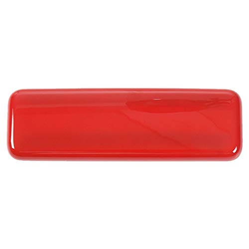 Breeshy ABS Auto Interieur Aschenbecher Dekoration Cover Aufkleber für 2007-2017 AutozubehöR Styling Rot von Breeshy