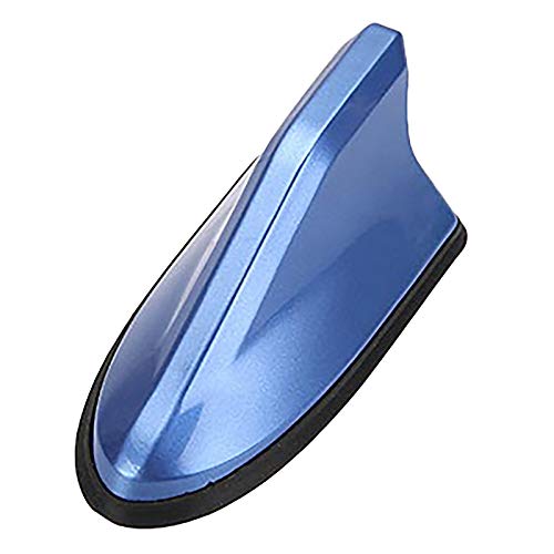 Breeshy Auto Fin Antenne Antennen Schwanz Modifikation der Zweiten Generation Spezial mit Signal Radio Antenna Frei Punching Blau von Breeshy