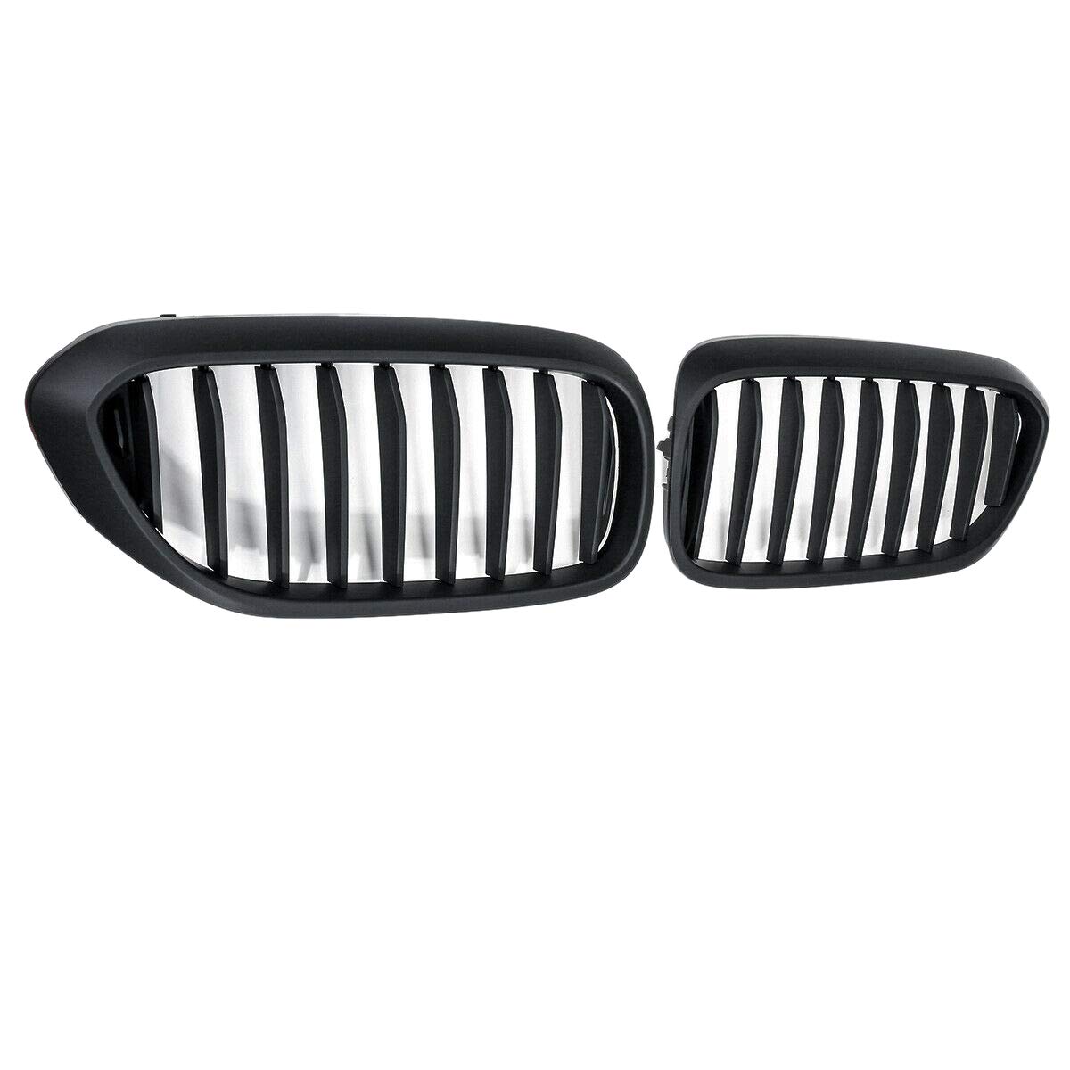 Breeshy Auto Front Nierengrill KüHlergrill Mattschwarz für 5Er G30 G31 G38 2018-2020 von Breeshy