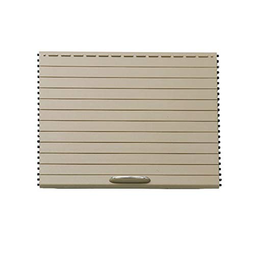 Breeshy Auto Innen Raum Mittel Konsole GeträNk Wasser Becher Halter Abdeckung Roller ReißVerschluss für W166 Ml Gls 2012-2020 Beige von Breeshy