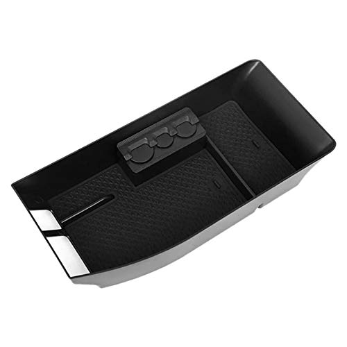 Breeshy Car Center Console Armlehne Aufbewahrungsbox Tray Organizer Anti-Rutsch-Matten für 2019 von Breeshy