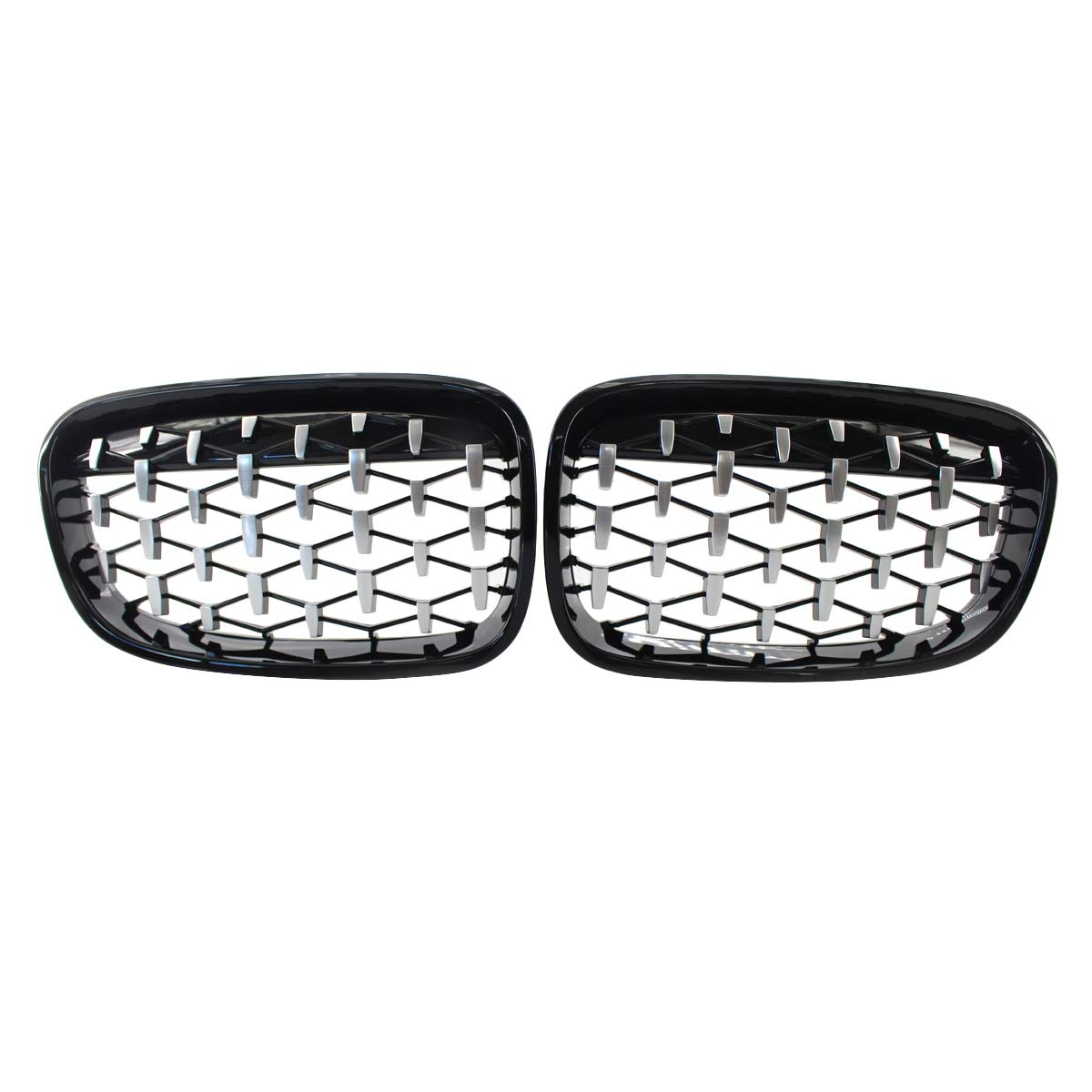 Breeshy Front Meteor Grill Grills Nieren Grill für 1 Series F20 2011-2014 Schwarz von Breeshy