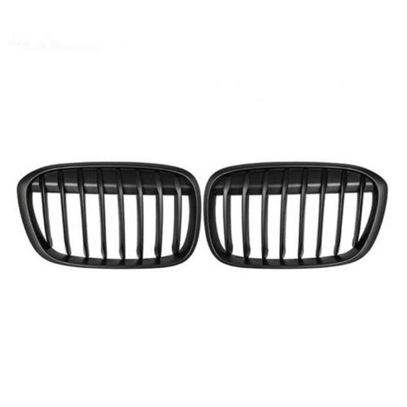 Breeshy Matt Schwarze Front StoßStange Nieren Grill Gitter für X1 F48 F49 2016-2019 von Breeshy