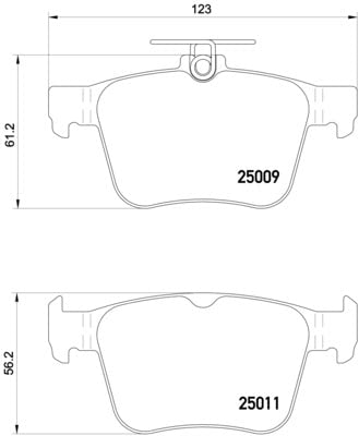 Brembo Bremsscheiben Coated + Beläge Vorne + Hinten für VW Golf 7 Tiguan AD1 von Brembo Bundle