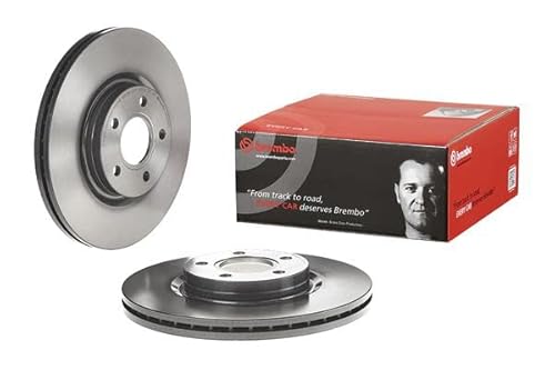 Bremsen Set Bremsscheiben Bremsbeläge Brembo vorne hinten für für Ford C-Max Grand 100 von Brembo Bundle