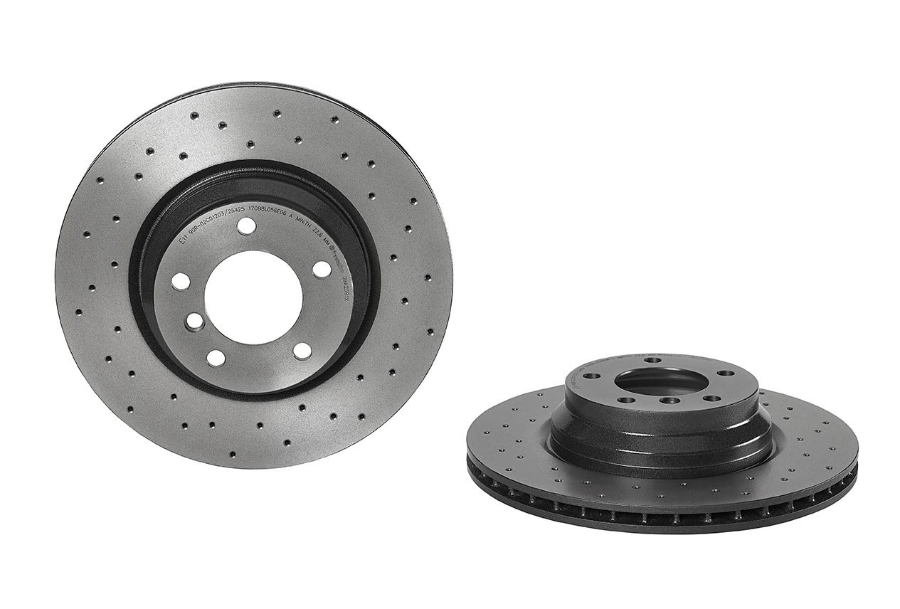 BREMBO 09.A259.1X Bremsscheiben, 1 Stück von Brembo