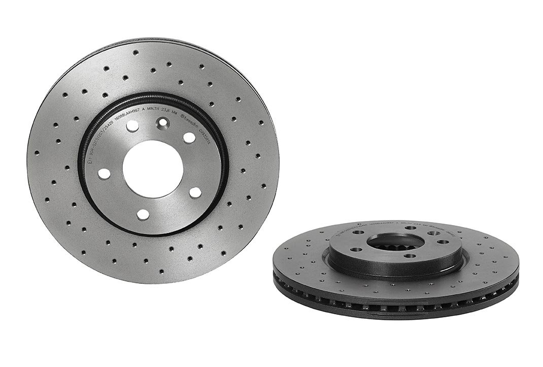 BREMBO 09.B356.1X Bremsscheiben, Set of 1 von Brembo