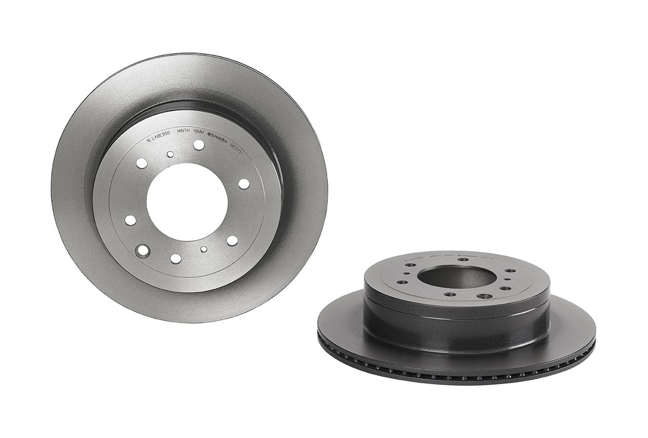 BREMBO 09.B637.11 Bremsscheiben Set of 2 von Brembo