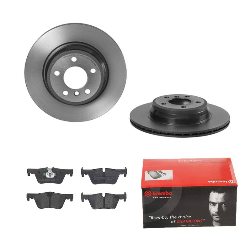 BREMBO BREMSSCHEIBEN Ø330MM + BREMSBELÄGE HINTEN FÜR BMW 3 4 BMW von Brembo