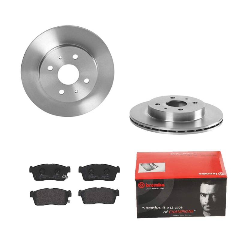 BREMBO BREMSSCHEIBEN Ø246mm + BREMSBELÄGE VORNE FÜR DAIHATSU SIRION M3X von Brembo