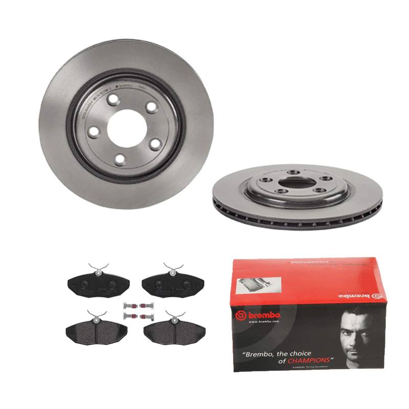 BREMBO BREMSSCHEIBEN Ø288mm + BREMSBELÄGE HINTEN FÜR JAGUAR S-TYPE X200 XJ X350 von Brembo